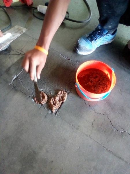 Epoxy mortar โกดังเก็บสินค้า