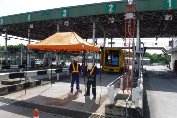 งานยกปรับระดับพื้นคอนกรีต