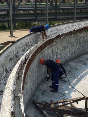  งานยกปรับระดับพื้นคอนกรีต